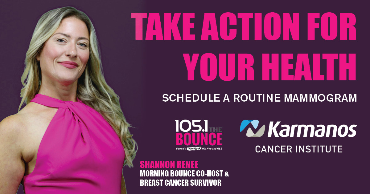 Karmanos teams up with 105.1 FM’s Shannon Renee, breast cancer survivor